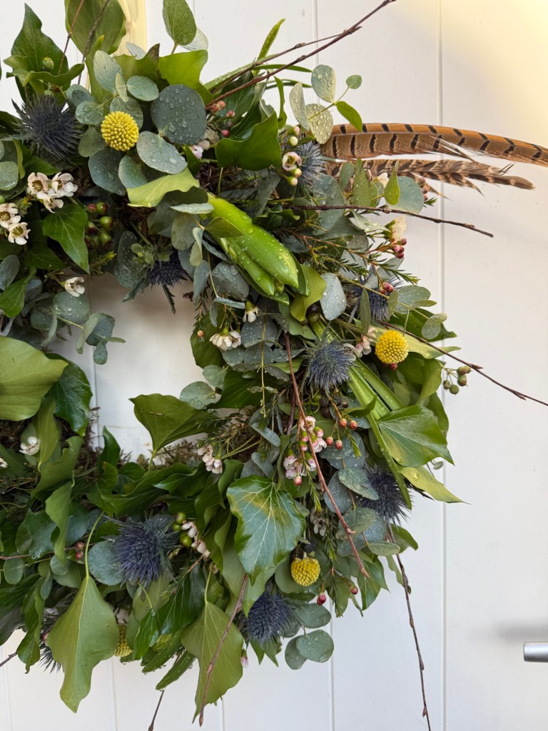 floral workshop cupar, to make a spring living wreath
